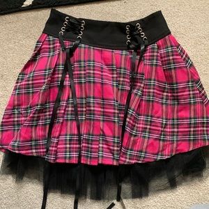 Gothic mini skirt